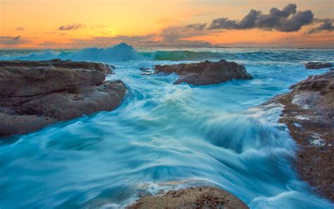 Fondos De Pantalla Mar Bah A Rock Apuntalar Costa Acantilado