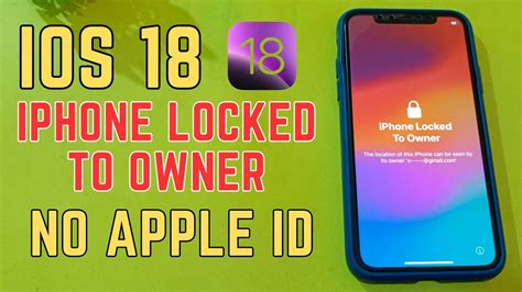 Iphone Locked To Owner How To Unlock Without Apple Id No Pc Youtube