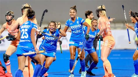 Fih Pro League Indian Women S Hockey Team Ends Netherlands Winning