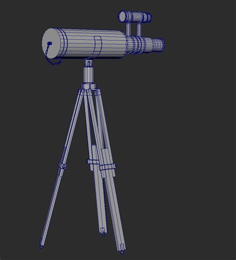 Free Telescope 3d Model Turbosquid 1638257