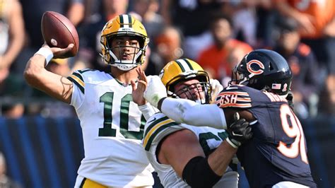 Live Updates Green Bay Packers At Chicago Bears In Jordan Love S Debut