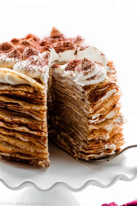 Tiramisu Crepe Cake Recipe Sallys Baking Addiction