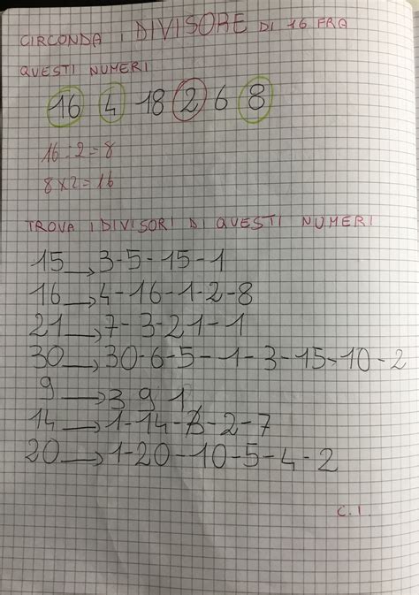 Matematica Marzo “multipli E Divisori” Blog Di Maestra Mile