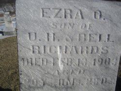 Ezra O Richards 1882 1903 Mémorial Find a Grave