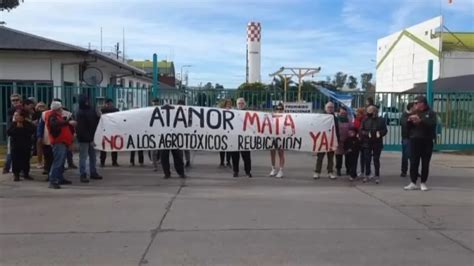 Los vecinos se manifestaron hoy en atanor a 60 días de la explosión