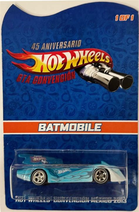 Batmobile Hot Wheels Mexico Convention Of Extreamly Rare Code