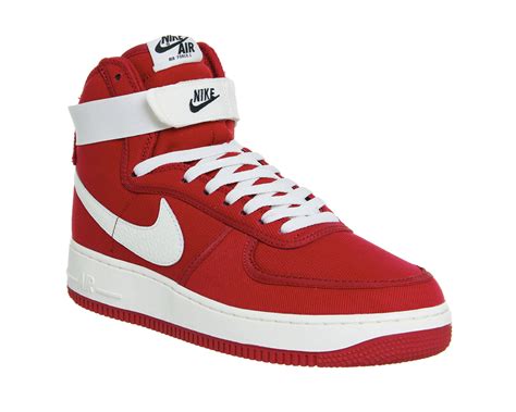 Nike Air Force 1 Hi Gym Red Sail Retro Unisex Sports