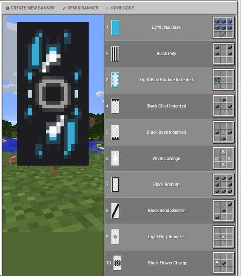 Air Banner | Minecraft banner designs, Minecraft tutorial, Minecraft ...