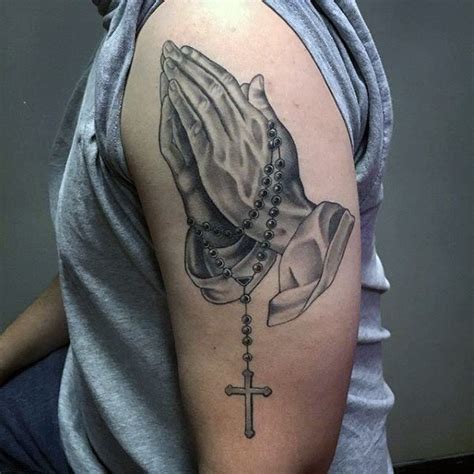 Rosary Tattoos | Ideas, Meaning & Rosary Beads Tattoo Designs - Tattoo ...