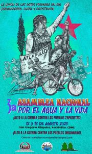 Ago Declaraci N De La Asamblea Nacional Por El Agua Y La Vida