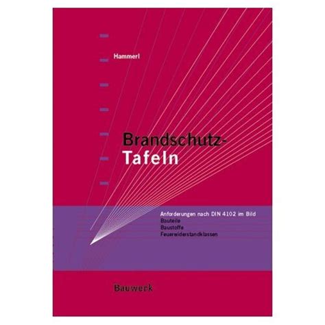 Libro Brandschutzbemessung Auf Einen Blick Nach Din Nabil A