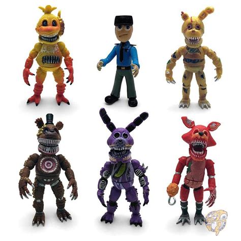 ファイブ ナイツ アット フレディーズ アクションフィギュア 6個セット Five Nights At Freddys