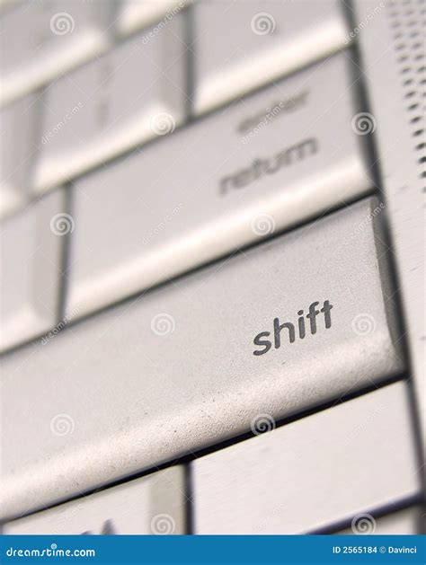 shift key stock photo image  high accessories closeup