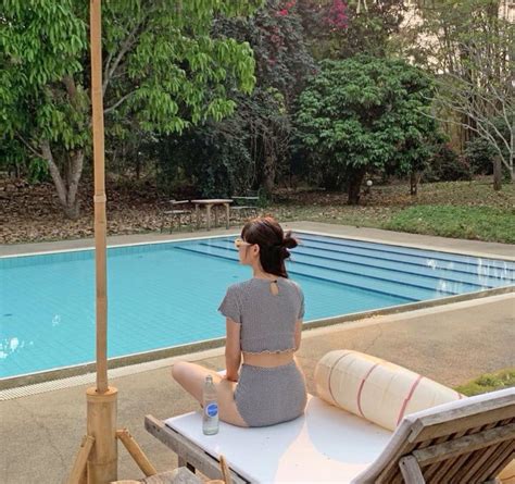 Generic 2025 New Small Plaid Bikini Sexy Hot Spring Stringy Selvedge Short Sleeve Split High