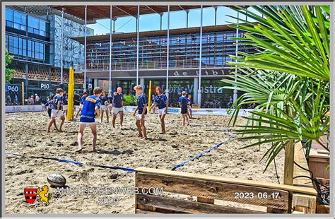 Nieuws Beachvolleybal Wedstrijd 2023 Op Het Stadsplein Amstelveen