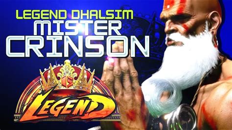 SF6 Mister Crimson Dhalsim Legend Street Fighter 6 YouTube