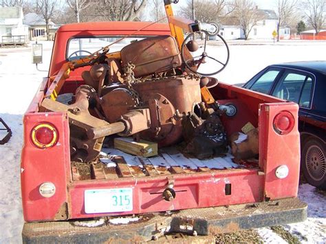 Rear Pto On A Pickup Yesterdays Tractors