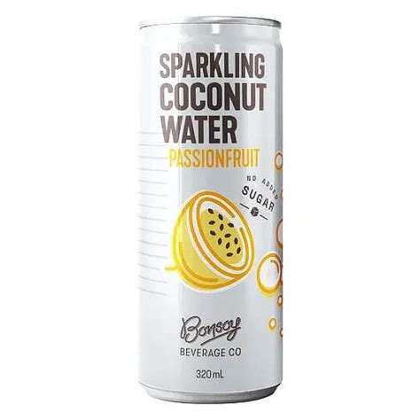 Buy Organic Bonsoy Beverage Co Sparkling Coconut Water With