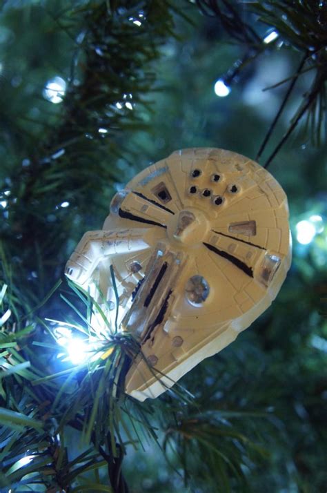 Star Wars Christmas Diy Ornament Millenium Falcón Diy Adorno Para