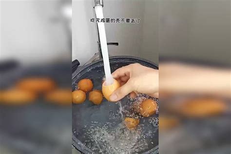 鸡蛋壳别扔了 这样做比肉还好吃 鸡蛋壳