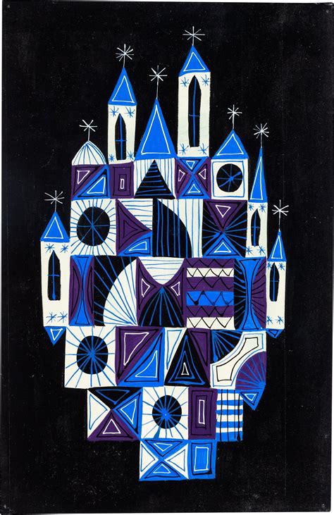 Mary Blair It S A Small World Building Design Concept Art Walt Lot