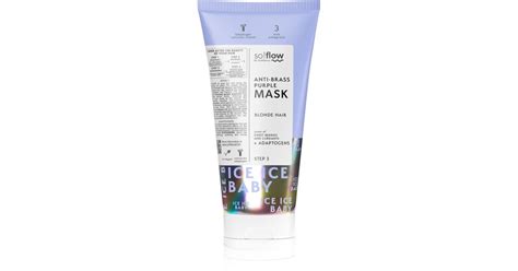 So Flow Cooling Mask Blonde Hair Mascarilla Para Cabello Neutralizante Para Tonos Amarillos