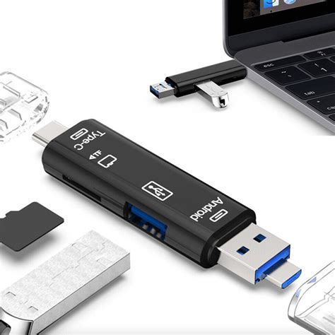 Lector Tarjetas Micro Sd Usb Usb C Micro Usb Otg Impormel