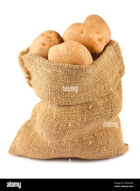 Spilled Burlap Sack Of Potatoes Hi Res Stock Photography And Images Alamy