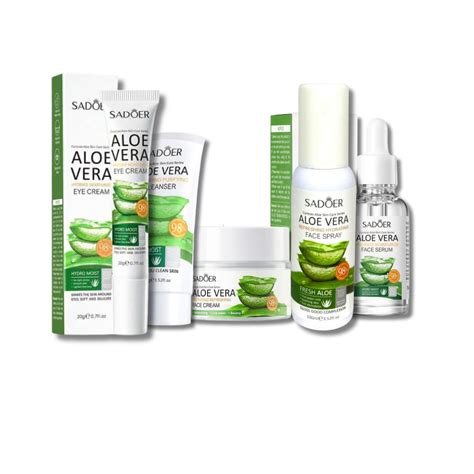 Kit Skincare Piel Sensible Aloe Vera X Kroma Space