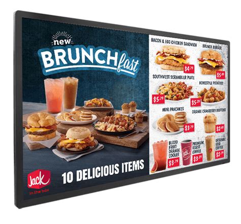 FREE Digital Signage for everyone | Digital menu boards, Food menu ...