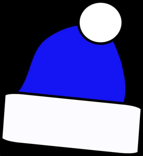 Download Blue Winter Hat Vector Illustration