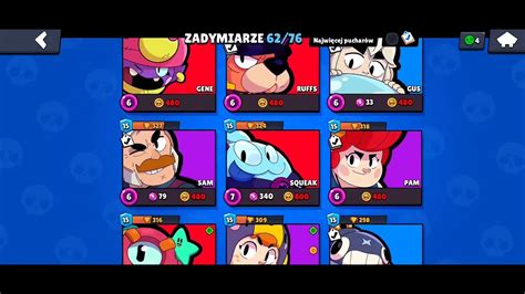 Oto Moje Konto W Brawl Stars Youtube