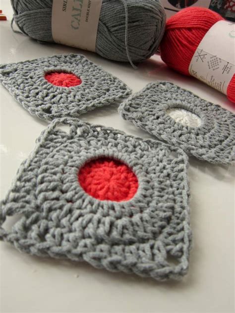 Mes Favoris Tricot Crochet Tuto Carr Granny Porthole Square