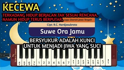 Not Pianika Suwe Ora Jamu Lagu Daerah Jawa Tengah YouTube