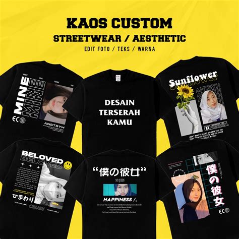 Jual Kaos Custom Streetwear Aesthetic BUCIN MINE Viral COUPLE