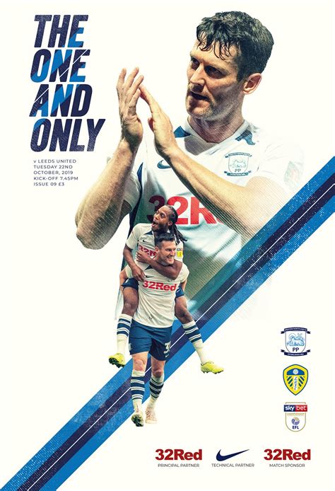 Preston North End v Leeds Matchday Programme | Aca-Creative