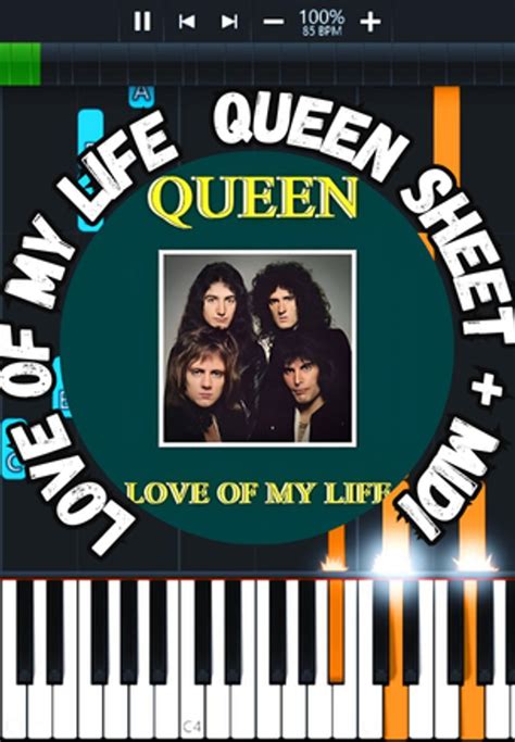 Queen Love Of My Life Queen Sheets By Marco D