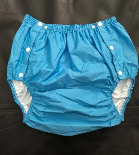 Free Shipping Fuubuu2204 Blue Xl Part Safety Trousers Physiological Pants Adult Diaper