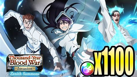 Bleach Brave Souls Thousand Year Blood War Zenith Summons Invasion