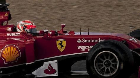 Raikkonen Mejor Tiempo En Jerez Con El Ferrari