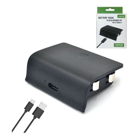 Bateria Recarregável Xbox Series S x Cabo Carregador TIPO C