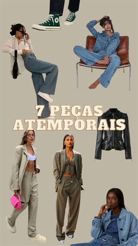 7 peças atemporais Moda milão Publicidade de moda Looks calça