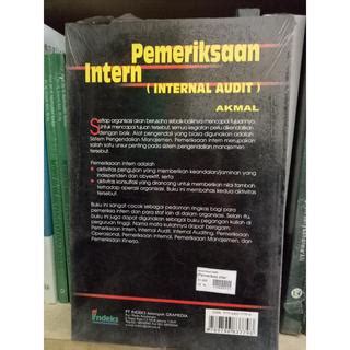 Jual Buku Pemeriksaan Intern Internal Audit Akmal LM Shopee Indonesia