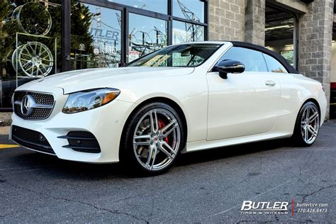 Mercedes E Class Coupe With 20in Vossen Hc 1 Wheels Mercedes E Class