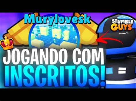 Stumble Guys Ao Vivo Jogando Salinhas Inscritos Youtube