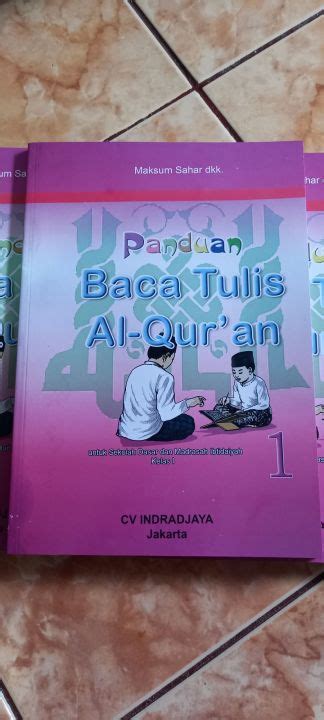 Buku Panduan Baca Tulis Al Quran Kelas 1 Lazada Indonesia