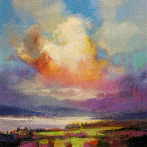 Wind 2 Skyscape Painting By Scott Naismith Nature Art Painting