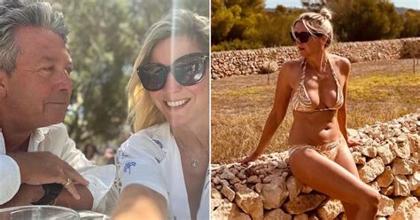 Lisa Faulkner Stuns In Bikini Snaps On Loved Up Break With MasterChef S John Torode Mirror Online