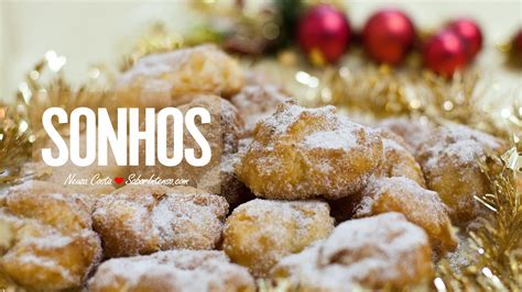 Receita De Sonhos Natal Receitas Ideias Sonhos De Natal