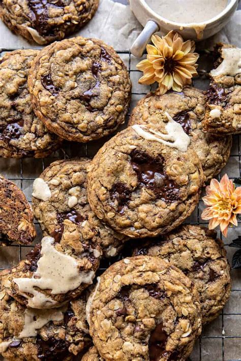 Chocolate Chip Espresso Oatmeal Cookies Half Baked Harvest